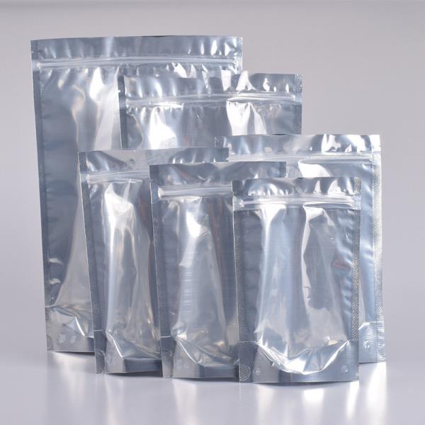 China Aluminizing One Side Transparent Customized Mylar Bags factory