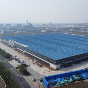 China Prefab Steel Structure Warehouse with Large Span Q235B Q355B factory