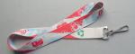 Colorful Bamboo Milk RPET Eco Friendly Lanyards For Business Gifts