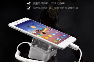 China COMER anti-theft alarm stands security display holder cable locking devices for cellphone retail stores factory