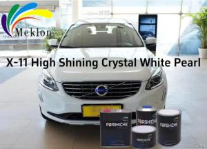 China Harmless Stable Pearlescent Auto Paint , UV Protection Crystal White Pearl Paint factory