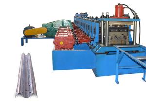 China W Fence High Speedway Guardrail Making Roll Forming Machine factory
