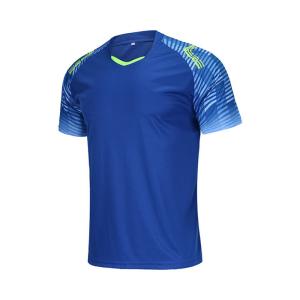 China Mens S-4XL T Shirts Clothing Custom Football Training Tops Jersey factory