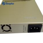 RJ45 2U 16 Slots 1 UTP 1 Fiber Media Converter Rack