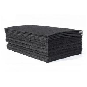 China Plain Style Nonwoven Fabric Activated Carbon 32-100g for Industrial Pollution Control factory