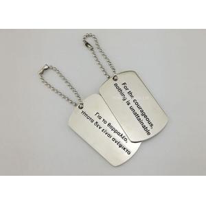 Personalised Custom Military Dog Tags , Die Casting Soft Enamel Karate Awards Tags