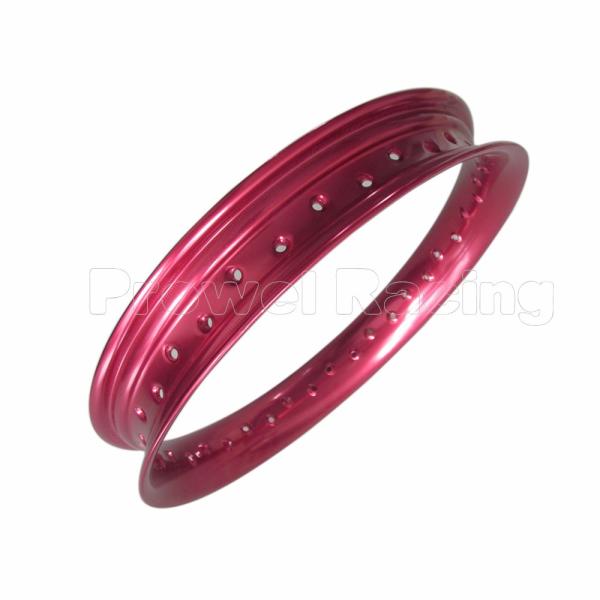 Red Polishing Motorcycle Aluminium Alloy Wheel Rim 2.50x17 for Durable and Performance