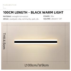 China Kitchen Outdoor Waterproof LED Wall Lights Strips 9w 11w 19w 24w factory