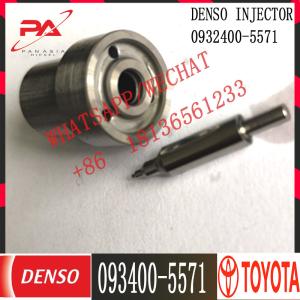 China Diesel engine parts fuel injector nozzle DN4PD57 093400-5571 for toyota 2L 3L factory