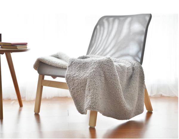 Digital Print Thick Super Soft Velvet Sherpa Blanket , 2 Ply Reversible Sherpa