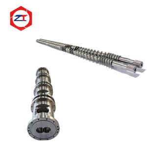 China Twin Screw Food Extruder Screws And Barrels HIP Ni60 Alloy Material factory