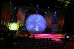 Fireproof Velvet LED Star Cloth Curtain Events Background Stage Decor