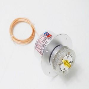 China Precious Metal 100M 500rpm Radio Frequency Rotary Joint Slip Ring factory