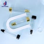 30ml 50ml Sprayer Container Golden Frosted Airless Bottle For Cosmetic Packaging