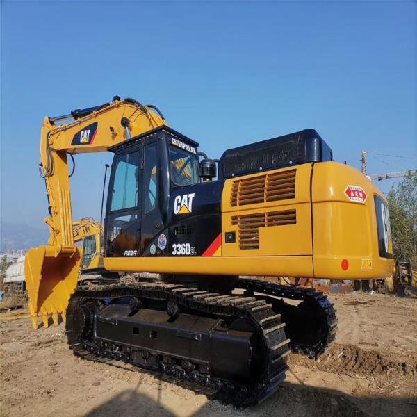 Used Cat 336 Crawler Excavator For Rocking Construction Project Cat 336D2 36 Ton