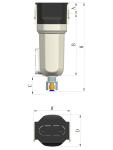 Water Separator Filter With 99.99% Performance