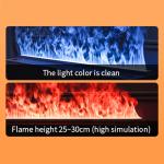 800mm LED Flame Colors 3D Vapor Fire Steam Fireplace Water Vapor Fireplace
