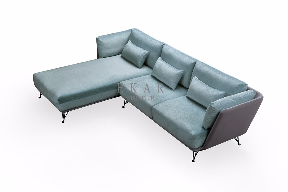 Recliner Set Fabric Latest L Shaped Sofa Design