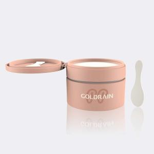 China Empty PP/PP PCR Cosmetic Jars GR721D 100ML Flip Cap Whith Scoop factory