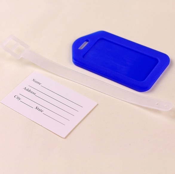 Multi-colored Custom Logo Low Price Plastic Luggage Tag For Wholesale