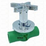Luxury Copper-Plastic PPR Ball Valve Corrosion Resistant High Pressure Level