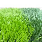 Olive Bi Color Football Artificial Turf PE Composition FIFA