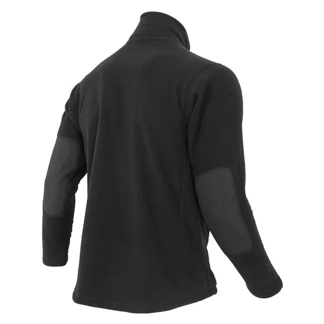 Polyester Soft Shell Mens Tactical Fleece Jacket Windproof Waterproof