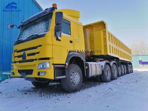 China 45 Cubic Meters Truck 6 Axle Dump Semi Trailer factory