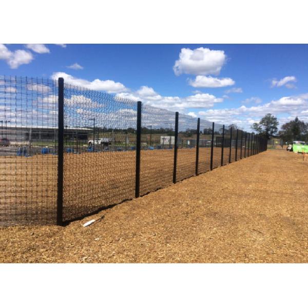 358 Anti Climb Security Fence Galvanized Steel Mesh 76.2mm x 12.7mm