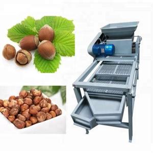 China Lightweight Nuts Shelling Machine Almond Shell Breaker Machine 1.5KW factory
