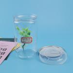 350ml Transparent 100MM EOE Cookies Plastic Food Cans