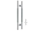 H Stainless Steel Sliding Glass Door Handles , Commercial Door Pulls SS201 SS304