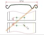 GI Roller Shutter Door Roll Forming Machine Precision Industrial