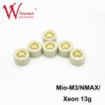 Clutch Roller Mio-M3/NMAX/Xeon，Rubber & Alloy，20mm*12mm