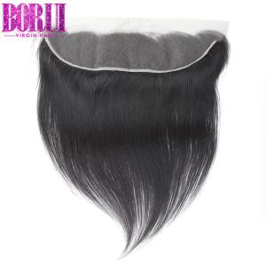 China Brazilian Glueless 13x4 HD Lace Frontal , Hd Frontal And Bundles Customized Color factory