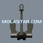 Stockless Steel Baldt Anchor Marine Ship Baldt Anchor Stockless Anchor For