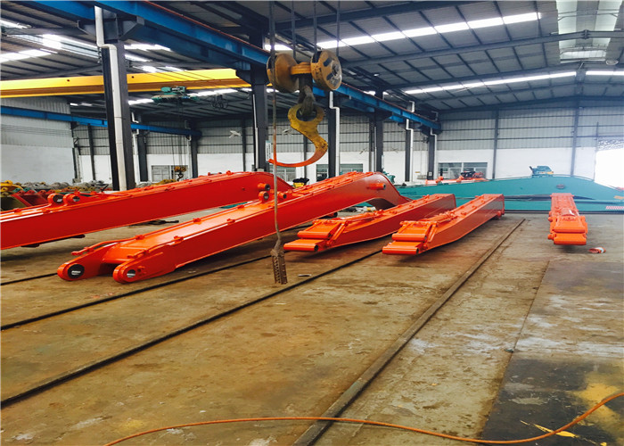 Excavator Long Reach Attachments Boom Arm XGMA215 SANY SY365 For Long Distance Digging