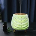 Ultrasonic 90ml DC5V 18ML/H Wood Grain Aroma Diffuser