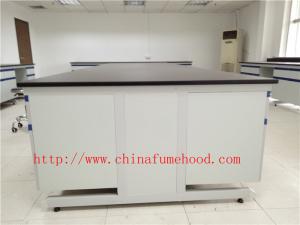 China Wall Steel Wood Chemistry Lab Workbench Alkali Resistant For College factory