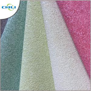 China Factory Hot Sale Grade 3 Wallpaper glitter Leather factory
