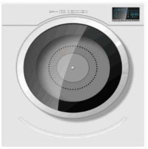 China 5.5Kg Clothes Dryer Machine 98E with LED display factory