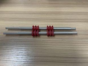 1750220000-80 IO red shaft 01750216115 used in Wincor Nixdorf ATM Parts