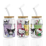 UV DTF Cup Wrap Transfer Stickers For Glass Crafting Cup Decal Stickers For 16OZ