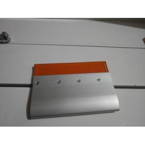 Customizable Polyurethane Squeegee With Wooden / Aluminium Handle For Screen
