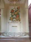 engineered stone backround wall ,stone veneer ,ceiling molding, ceiling moulding