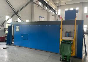 China Integrated Making Food Waste Shredder Machine 1000 Daily Composting Capacity factory