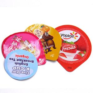 China Die Cut Dairy Aluminum Foil Lid 38Micron 40Micron factory