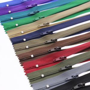 China Hot wholesales zipper Oeko-Tex 100 for pouch closed automatic lock 3# nylon zipper for pant factory