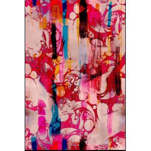 Recycled Customized Printed Satin Polyester Elastic Digital Print Silky Satin