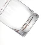 Machine Made 360ml 12oz Modern Whisky Glasses Breakage Resistant Rolled Rim